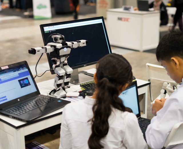 Kuala Lumpur, Malaysia - September 14, 2019 : Robot on display a Kuala Lumpur, Malaysia - September 14, 2019 : Robot on display a