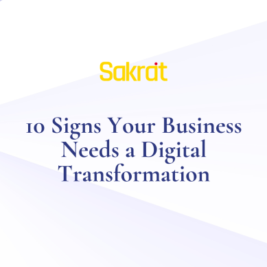 10 key warning signs that your business needs a digital transformation to stay competitive, plus how to get started