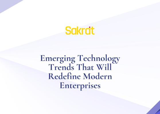 Emerging technology trends like AI, edge computing, and blockchain reshaping modern enterprises