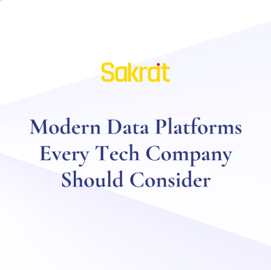 Modern data platforms that tech companies need for scalable growth, real-time analytics, and digital transformation.