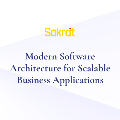 Modern software architecture patterns for building scalable business applications