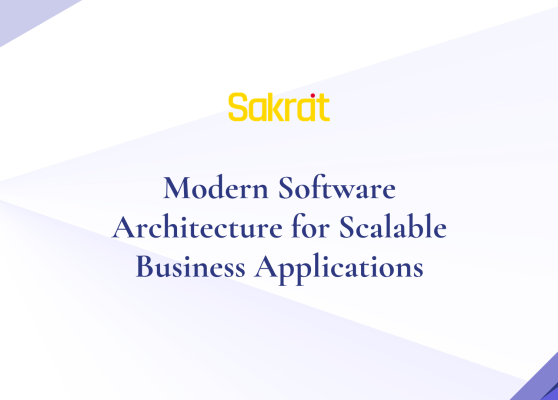 Modern software architecture patterns for building scalable business applications