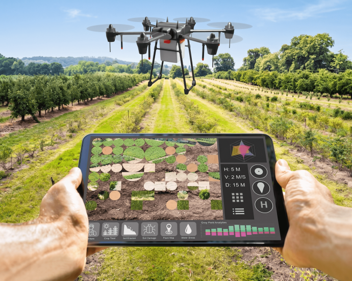 modern smart farming agriculture technology farm