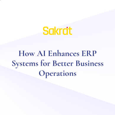 AI-powered ERP system improving business operations through predictive analytics, automation, and real-time decision making.