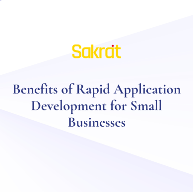 Small business team using rapid application development to build software faster, reduce costs, and improve flexibility.